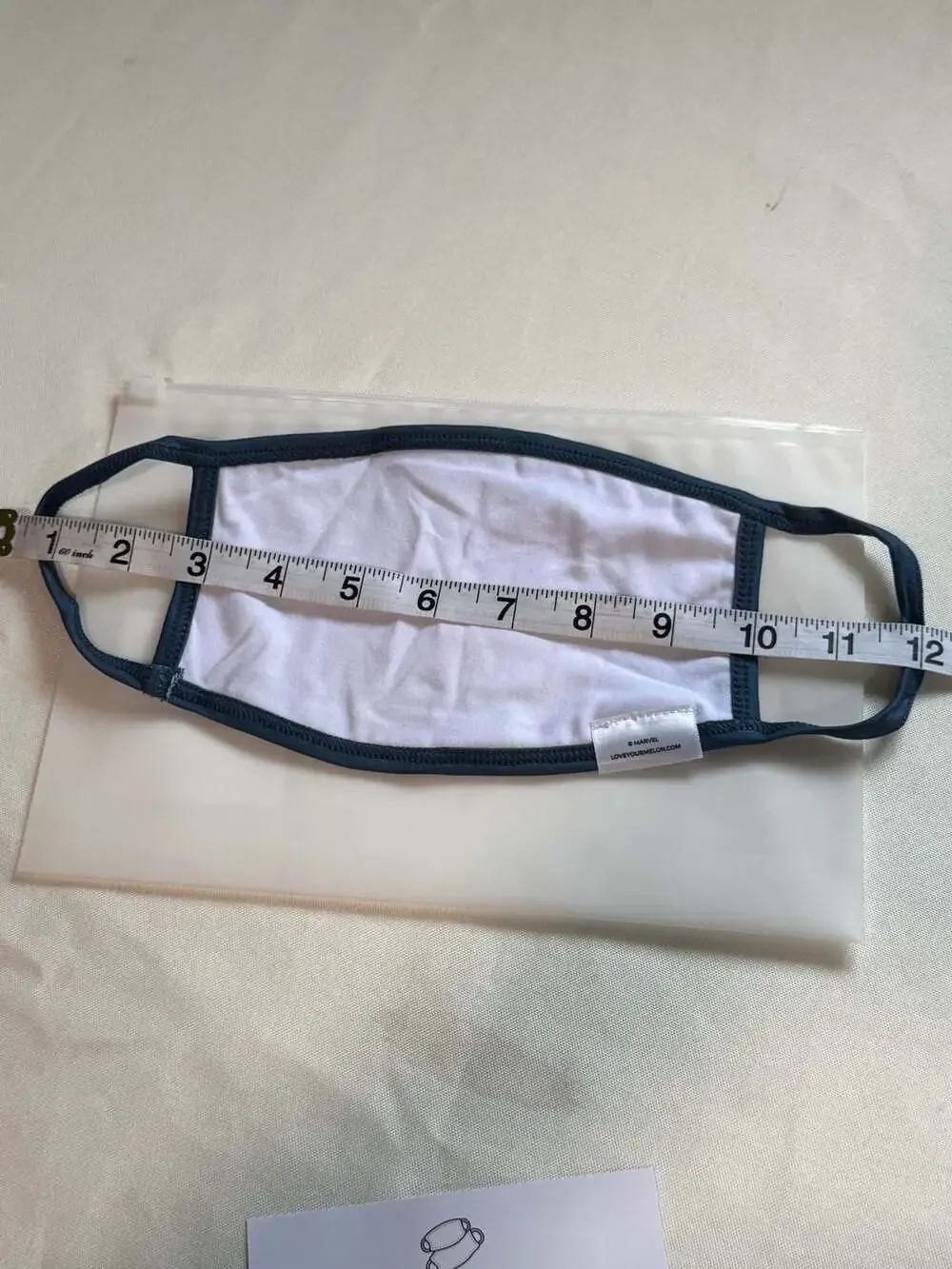 Marvel Spider-Man Love Your Melon Adult Face Mask NIP Rare Collectible